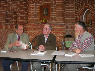 Image article, M. Deprez, Député-Maire, Bernard Mazo, Président du Jury et Jean Le Boël